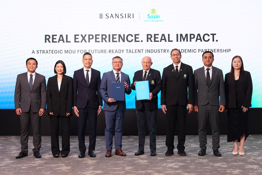 แสนสิริ x ศศินทร์ เชื่อมโลกการศึกษาสู่โลกธุรกิจจริง ปั้น Future Talent